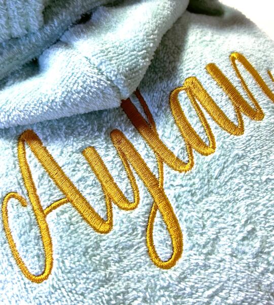 Babybadjas met Kapje - velours